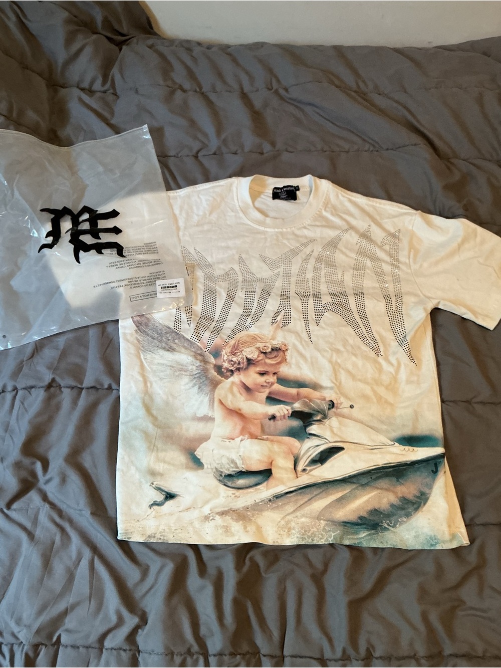 White Mixed Emotions tee